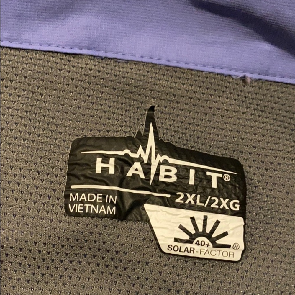 Habit 2XL S/S Vented Shirt - Picture 3 of 6